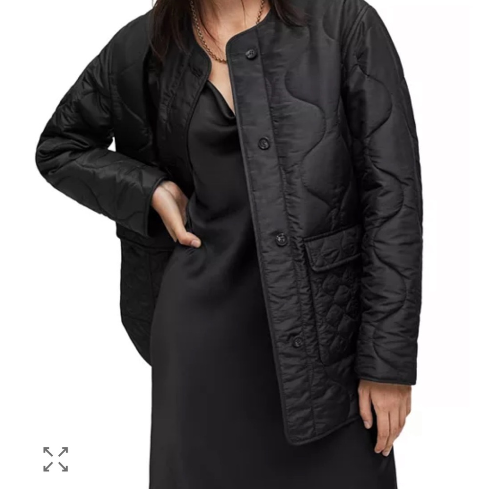 All Saints Foxi quilted liner jacket